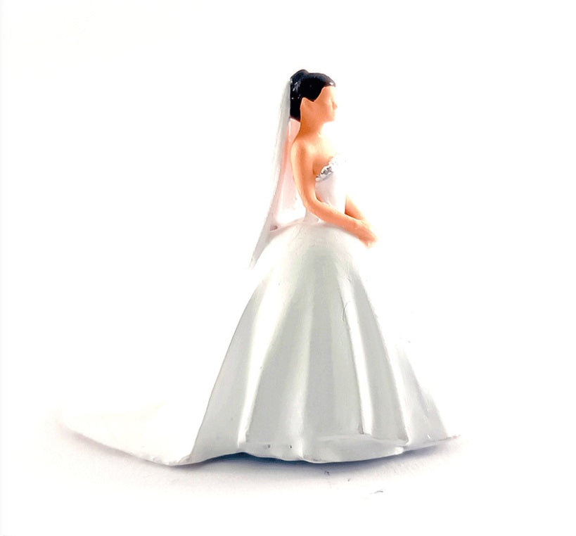 2PCS "The Wedding" 1/87 Mini Figure HO 1:87