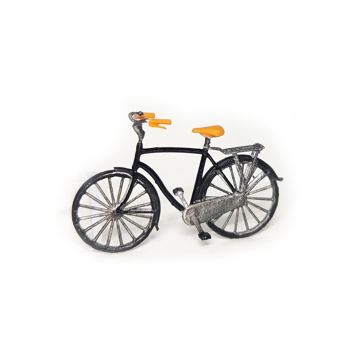 2PCS "Couple Cycling" 1/64 Mini Figure HO 1:64