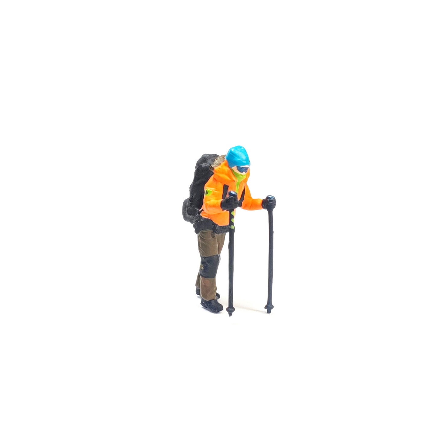 4PCS "Himalaya Hiker" 1/64 Mini Figure HO 1:64