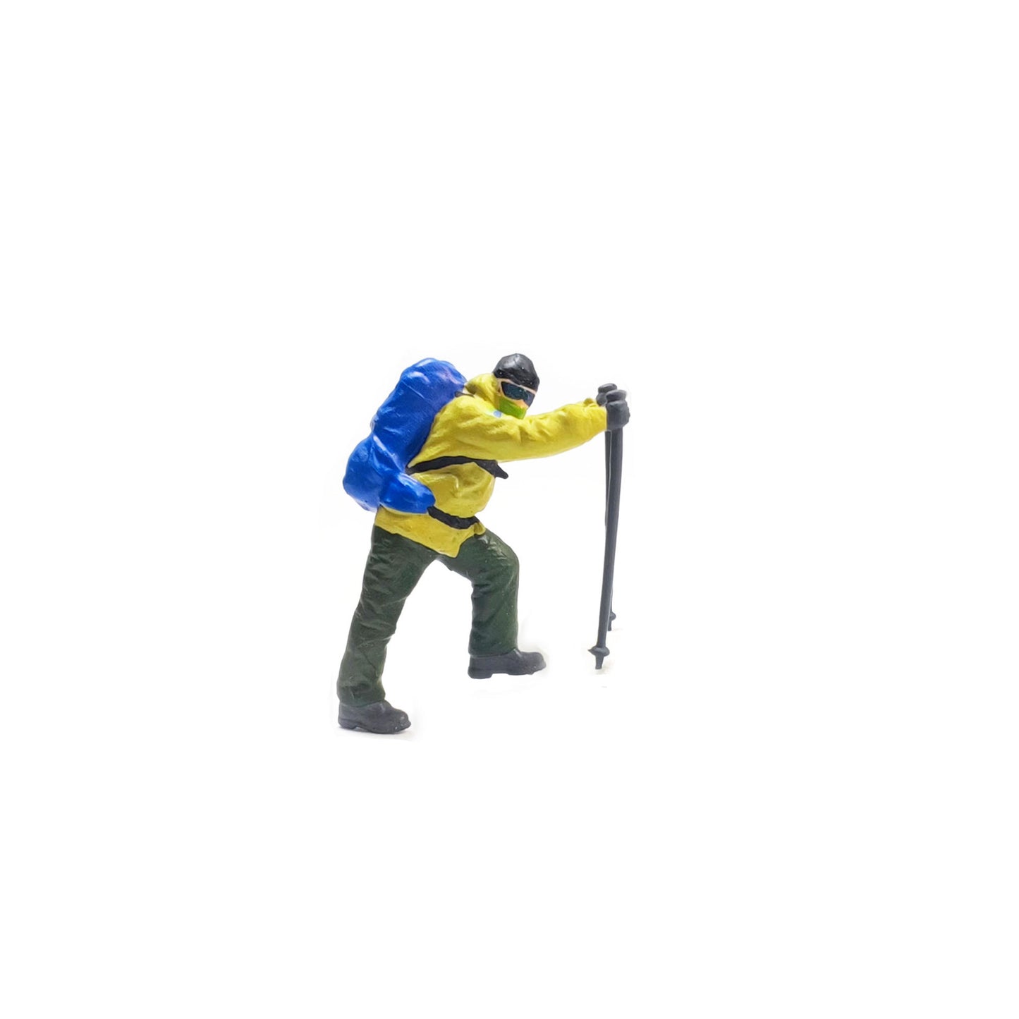 4PCS "Himalaya Hiking" 1/87 Mini Figure HO 1:87