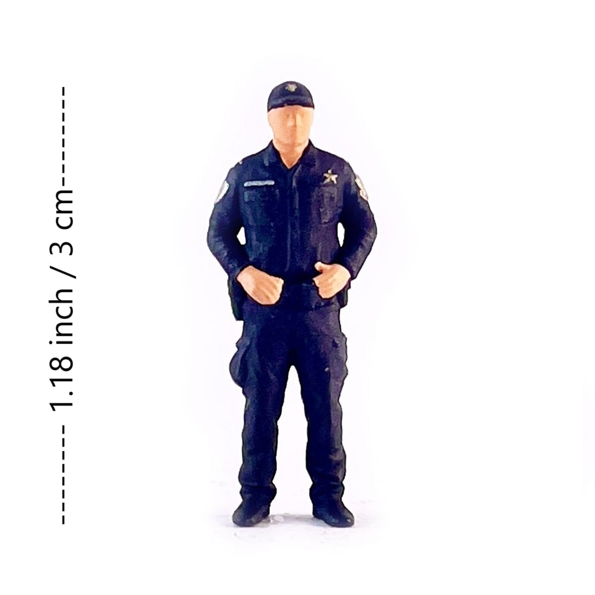 3PCS "Traffic Ticket" 1/64 Mini Figure HO 1:64