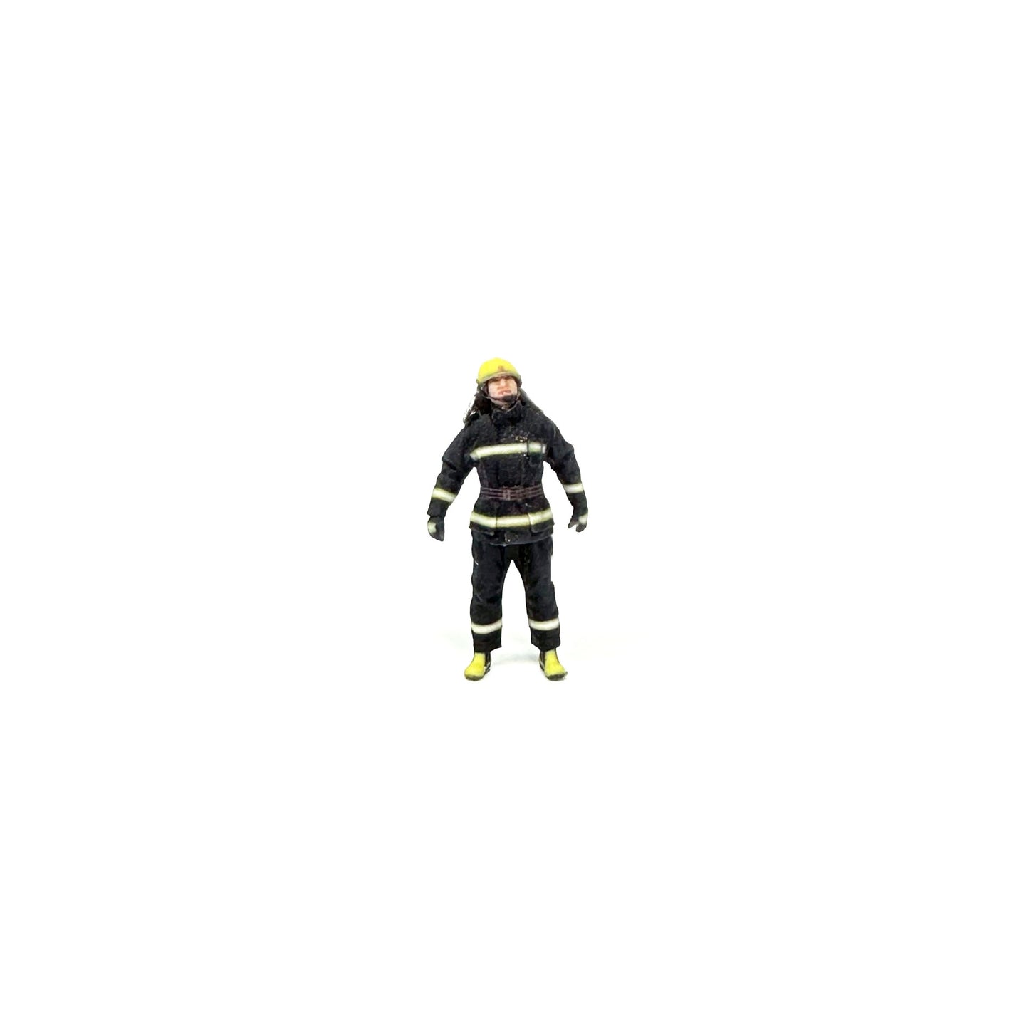 3PCS "The Fireman" 1/64 Mini Figure HO 1:64